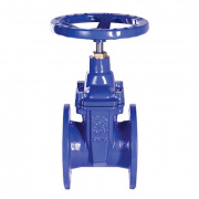 Задвижка чугунная RUSHWORK 101 - Ду150 (ф/ф, PN16, Tmax 110°C, ручка-штурвал)