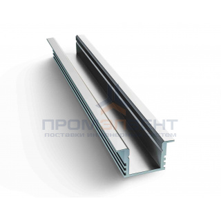 08-11-01 Профиль алюминиевый врезной (12 мм) глубокий для светодиодной ленты, 1 м. (3012)